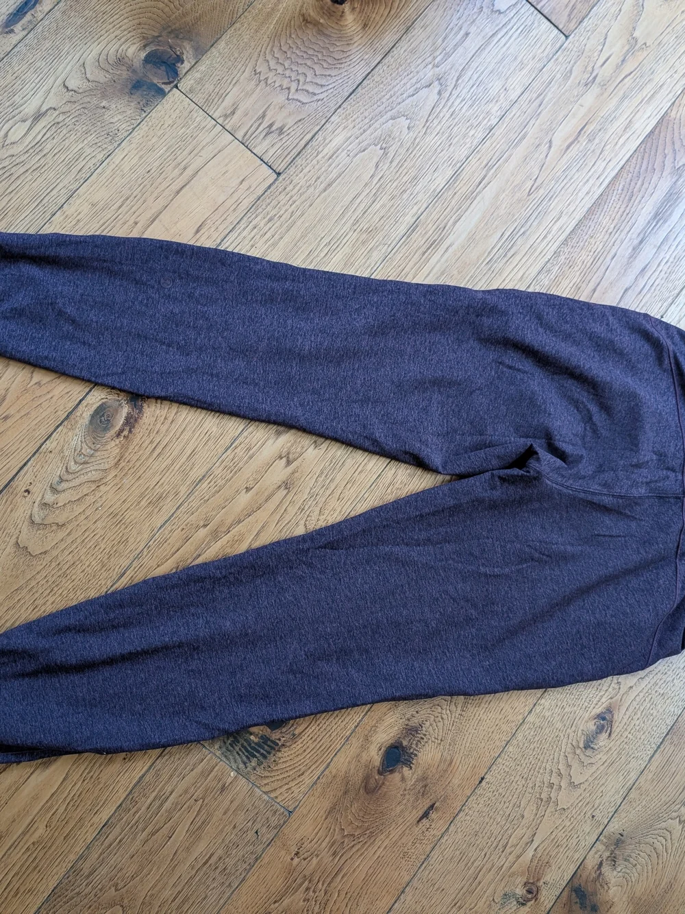 Lululemon Purple Heather Jogger Pants - Comfortable Drawstring Bottoms